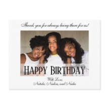 Foto de aniversário feliz e personalizada do Elega