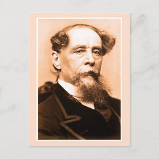 Cartão Postal Foto de arte Charles Dickens
