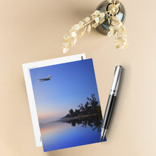Cartão Postal Foto de avião antigo, Aniversário de aviação legal