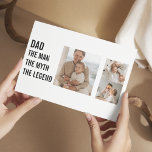 Cartão Postal Foto de Colagem Moderna | Presente de Pai<br><div class="desc">Um presente de foto de colagem moderno pode ser um dos melhores presentes de Dia de os pais que você pode dar ao seu pai. É uma maneira única e pessoal de mostrar seu apreço e amor pelo seu pai, ao mesmo tempo que permite que você seja criativo e se...</div>