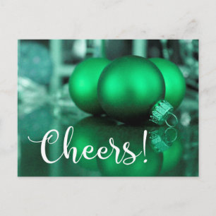 Cartão Postal Foto de Decorações de Toneladas Verdes