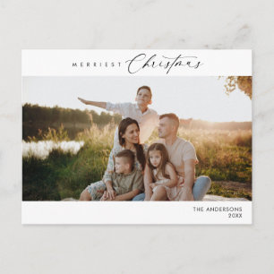 Cartão Postal Foto de Família de Natal Mais Alegre, Romance de I