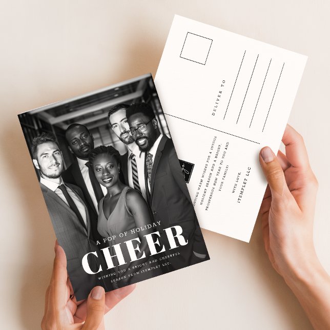 Cartão Postal Foto de Férias de Negócios Corporativos Modernos (Criador carregado)