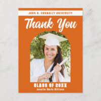 Foto de Graduado Laranja Arco de Graduação Obrigad