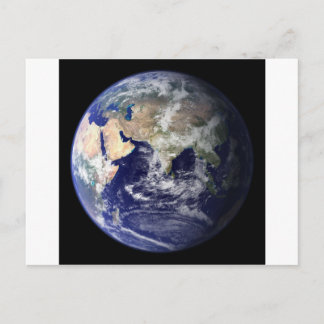 Cartão Postal Foto de la Terre - Hémisphère Est