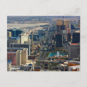 Cartão Postal Foto de Las Vegas Strip Nevada