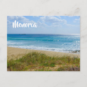 Cartão Postal Foto de Menorca Beach e Dunes