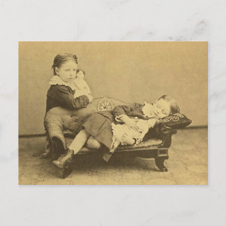Cartão Postal Foto de Morte da Era Vitoriana