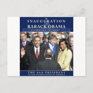 Cartão Postal Foto de posse de Obama
