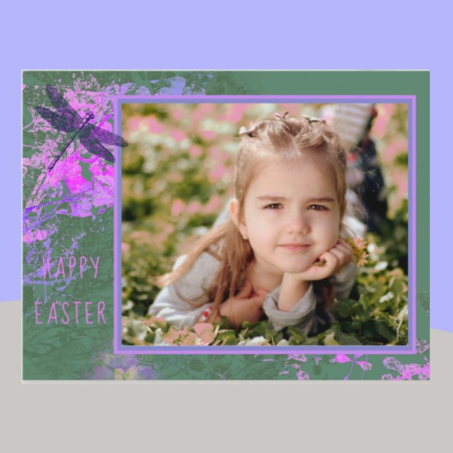 Cartão Postal Foto de Quadro de Arte Floral do Abstrato Postc (Criador carregado)