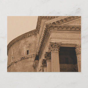 Cartão Postal Foto de Roma Pantheon