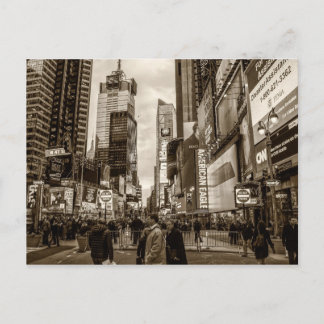 Cartão Postal Foto de Times Square em Nova Iorque