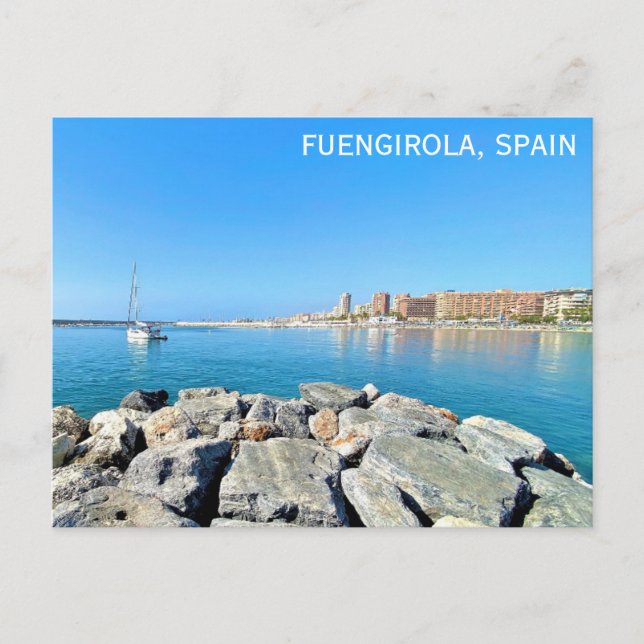 Cartão Postal Foto de Viagem de Espanha da  Fuengirola (Frente)