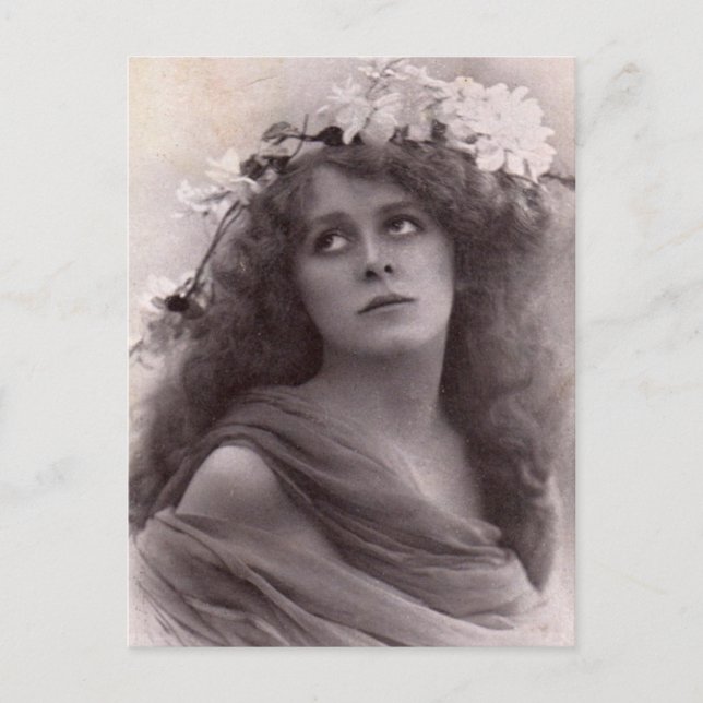 Cartão Postal foto de vintage (Frente)