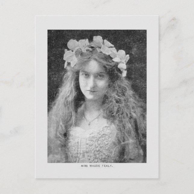 Cartão Postal foto de vintage (Frente)