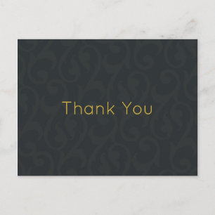 Cartão Postal Foto do aniversário de casamento do Ouro 50º Obrig