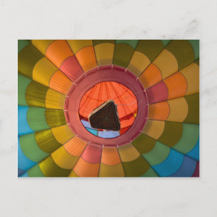 Cartão Postal Foto do balão de ar quente do Excelente Reno Race