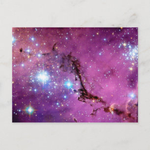 Cartão Postal Foto do Hubble da Formação Estelar LHA 120-N11