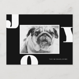 Cartão Postal FOTO DO NATAL HOLIDAY   Alegria de Natal