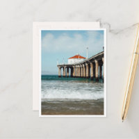 Foto do Pier de Manhattan Beach Costa de Los Angel