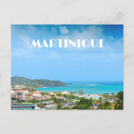 Cartão Postal Foto do porto da Martinica