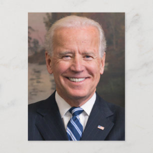 Cartão Postal Foto do retrato de Joe Biden