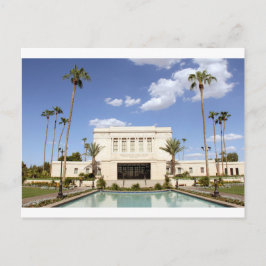 Cartão Postal foto do templo mórmon de mesa arizona