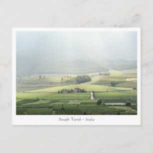 Cartão Postal Foto do Tirol do Sul Itália