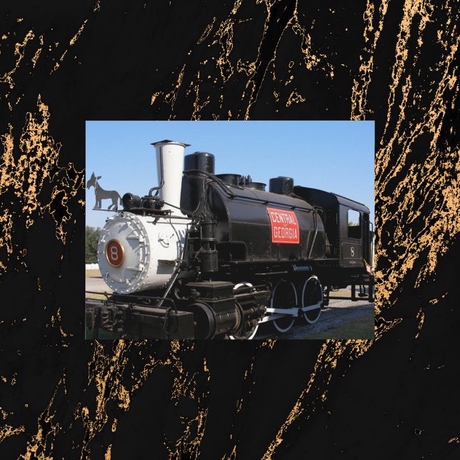 Cartão Postal Foto do trem ferroviário da Geórgia (Criador carregado)