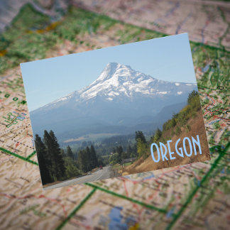 Cartão Postal Foto do Viagem de Oregon e Monte Hood