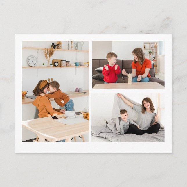 Cartão Postal Foto e mensagem personalizadas PERSONALIZADAS (Frente)