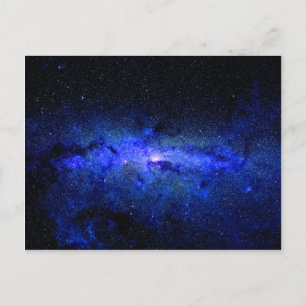 Cartão Postal Foto Espacial da Galáxia da Via Láctea