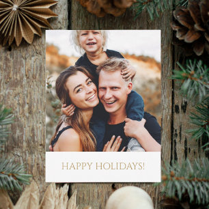 Cartão Postal Foto Família Alegria Feriado Natal Fé Escritura