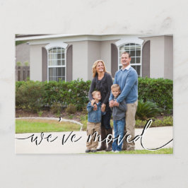 Cartão Postal Foto: Novo Anúncio de Movimentação de Endereço