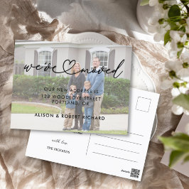 Cartão Postal Foto: Novo Anúncio de Movimentação de Endereço