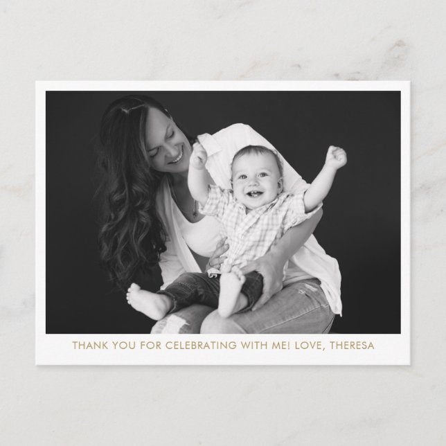 Cartão Postal Foto: Partido da Bênção da Mãe Cristã Obrigado (Frente)