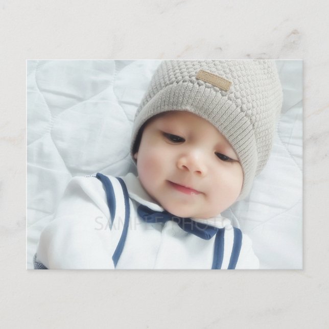 Cartão Postal Foto personalizada (Frente)