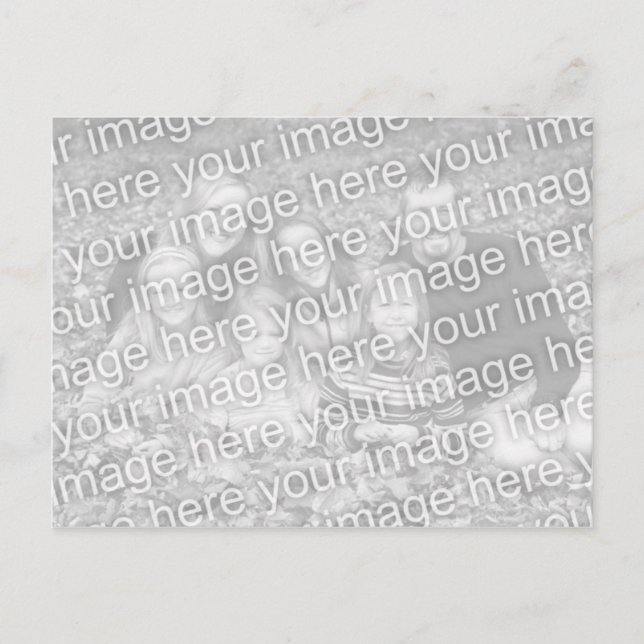 Cartão Postal Foto personalizada (Frente)