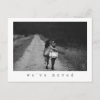 Foto personalizada minimalista que movemos para ca