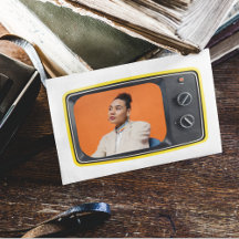 Foto personalizada no estilo de arte do Pop da TV 