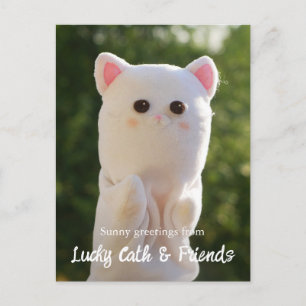 Cartão Postal Foto Personalizada Simples e Moderna Elegante