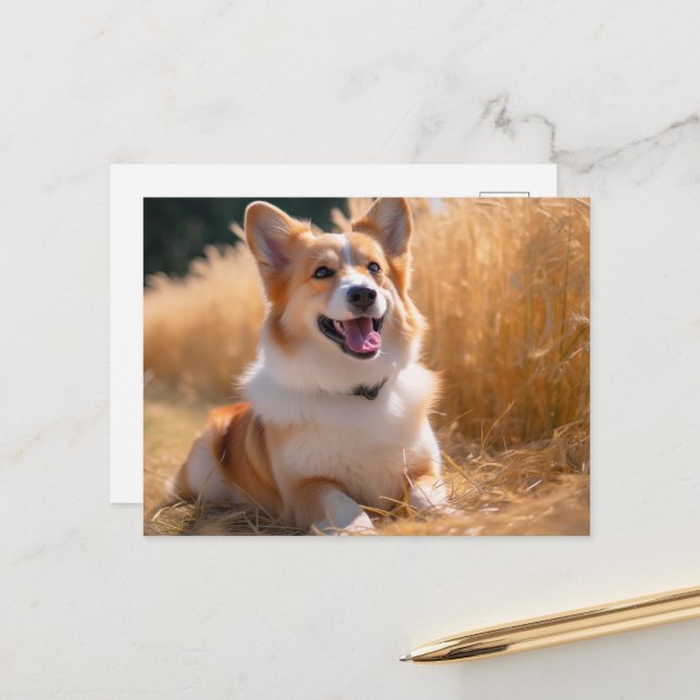 Cartão Postal Foto Pet Personalizada (Frente/Verso In Situ)