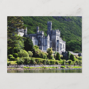 Cartão Postal Foto: Pintura de Kylemore Abbey