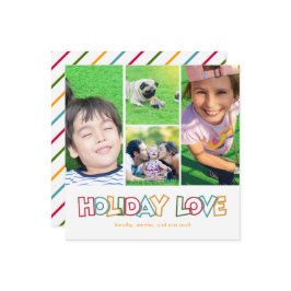 Cartão Postal Foto Plano de Amor de Férias Alegre