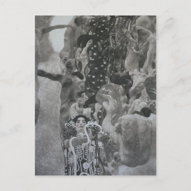 Cartão Postal Foto resumida da descrição tirada em Viena, Áustri (Frente)