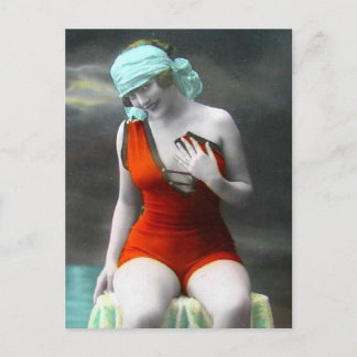 Cartão Postal Foto risqué Vintage