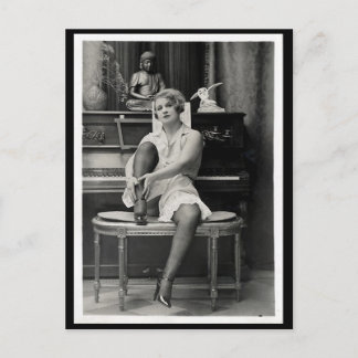 Cartão Postal Foto risqué Vintage