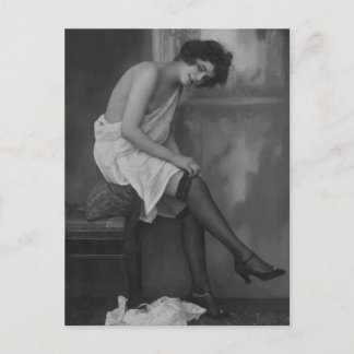 Cartão Postal Foto risqué Vintage