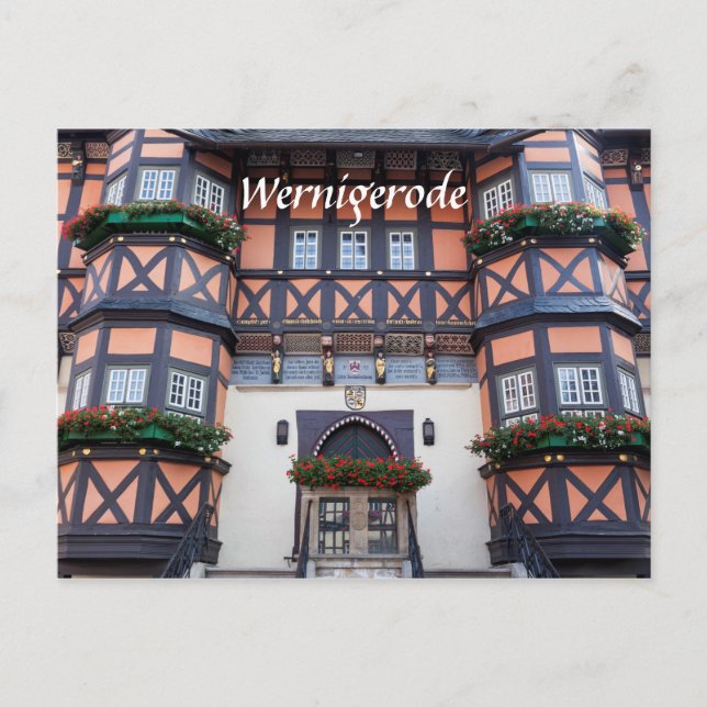 Cartão Postal Foto Wernigerode (Frente)