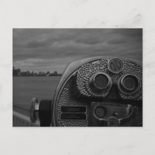 Cartão Postal fotografia a preto e branco